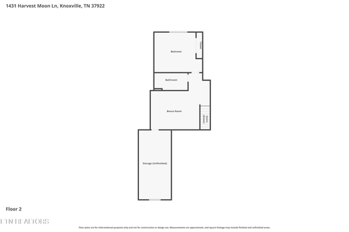 1431 Harvest Moon Ln, Knoxville, TN, 37922-2412 | Card Image