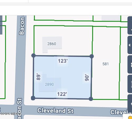 2890 Bacon Street, Macon, GA, 31206 | Card Image