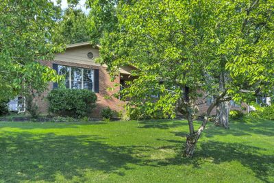 Front of home from the left side of the home. Mature trees in the yard. | Image 3