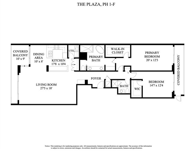 PH1F - 529 S Flagler Drive, Condo with 2 bedrooms, 2 bathrooms and null parking in West Palm Beach FL | Image 29