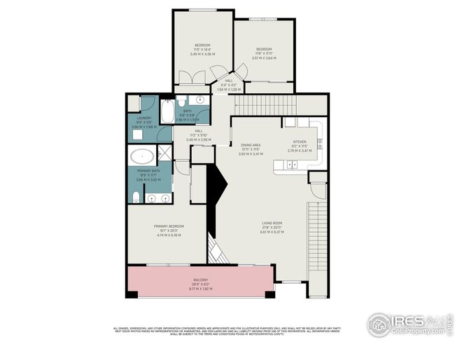 UNIT-206 - 10818 Cimarron St, House attached with 3 bedrooms, 2 bathrooms and null parking in Firestone CO | Image 23
