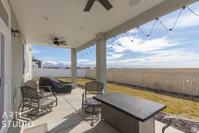 View of patio / terrace featuring a fenced backyard | Image 40