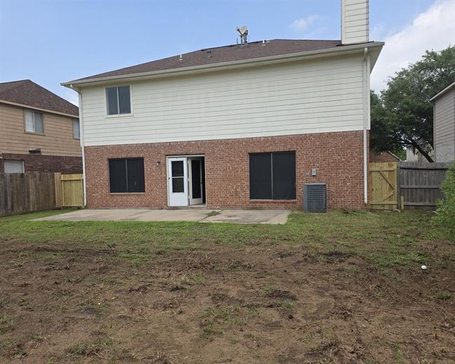 Backview: gate has since been installed | Image 18