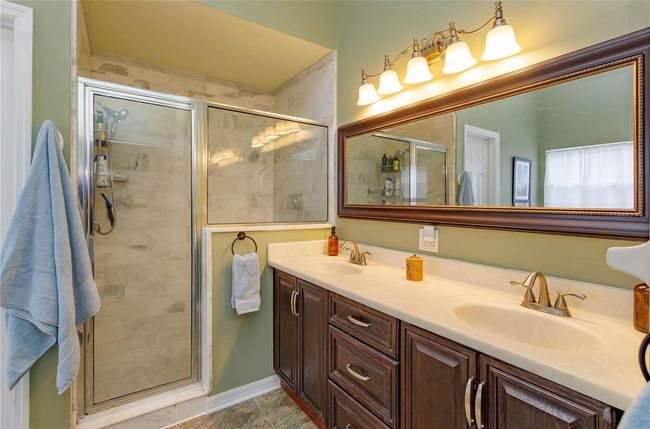Primary Bath with Shower and Dual Sinks | Image 20