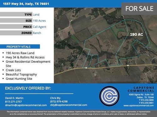 TBD Sw State Highway 34, Italy, TX, 76651 | Card Image