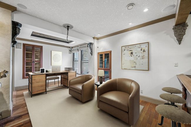 *Virtually staged* office and sitting area | Image 6