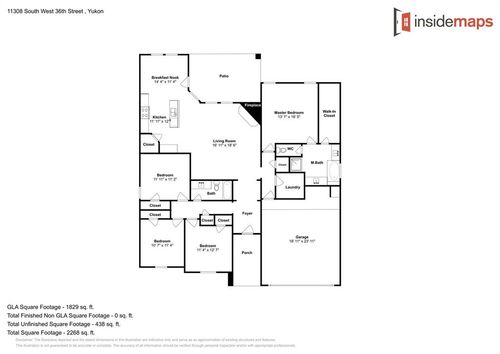 11308 Sw 36th St, Yukon, OK, 73099-3195 | Card Image