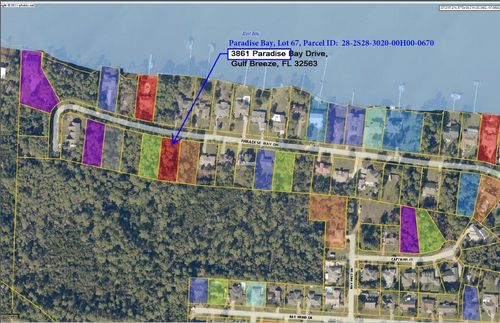 3861 Paradise Bay Dr, Gulf Breeze, FL, 32563-2974 | Card Image