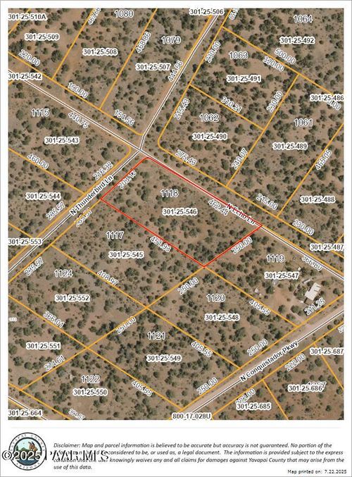 54593 N Thunderbird Ln, Seligman, AZ, 86337 | Card Image