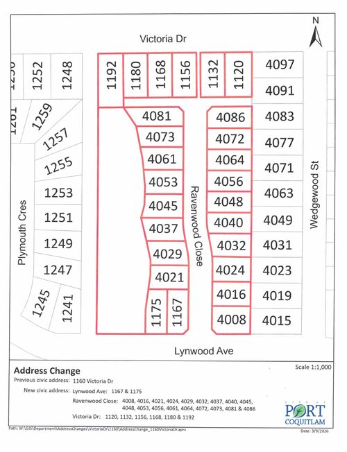 1167 Lynwood Ave, Port Coquitlam, BC, V3B | Card Image