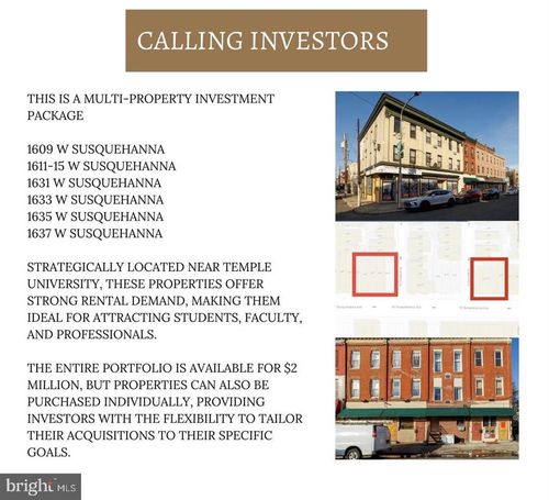 1611 W Susquehanna Ave, PHILADELPHIA, PA, 19121-1697 | Card Image