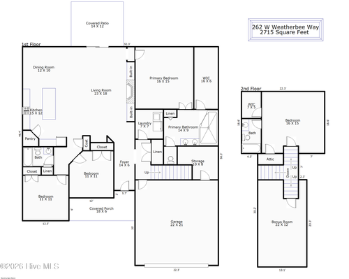 262 Weathersbee Dr, Hampstead, NC, 28443-3687 | Card Image