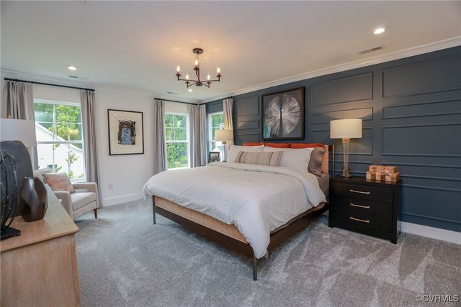 VIRTUAL STAGING. Photo represents the plan with virtual staging. Luxurious primary suite. | Image 17