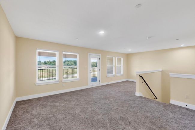 Carpeted spare room with baseboards and recessed lighting | Image 29