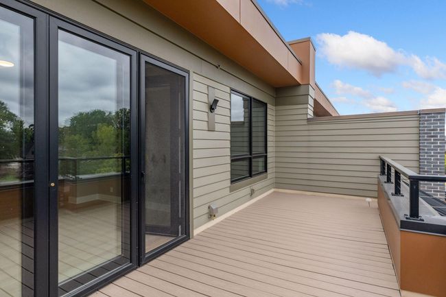 Third floor unit with large balcony - plumbed with gas line for grill | Image 17