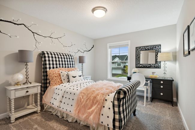 Secondary bedroom with great natural light! *Pictures are of model home; Colors and options may vary | Image 16