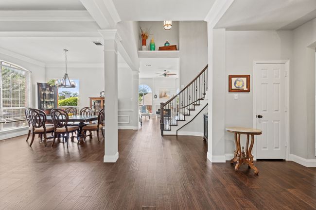 Grand foyer with extremely open areas. Formal living could easily become informal living and pool table added instantly! | Image 7