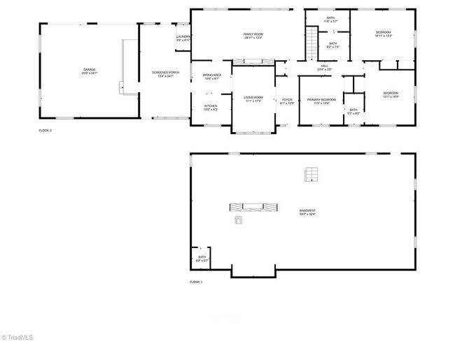7044 Belews Creek Rd, House other with 3 bedrooms, 3 bathrooms and null parking in Belews Creek NC | Image 44