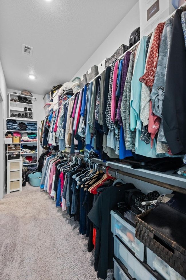 One of two spacious walk-in closets | Image 17