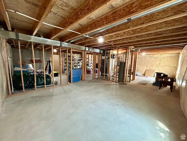 View of unfinished basement | Image 26
