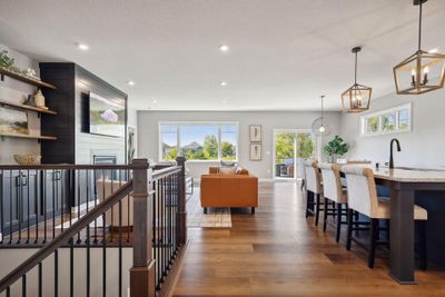 Main level welcomes you with engineered hardwood floors | Image 2