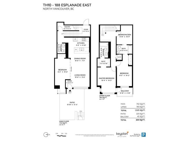 TH10 - 188 E Esplanade, Condo with 3 bedrooms, 2 bathrooms and 1 parking in North Vancouver BC | Image 33