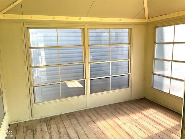 Screened in gazebo with trek decking porch, great for outdoor entertainning or play structure. | Image 51