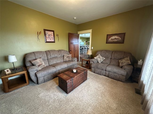 Living room featuring carpet floors | Image 9