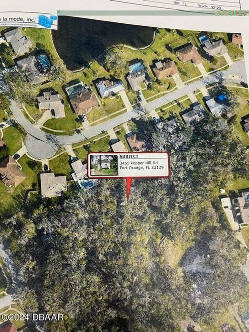 3465 Pepper Hill Rd, PORT ORANGE, FL, 32129-3125 | Card Image