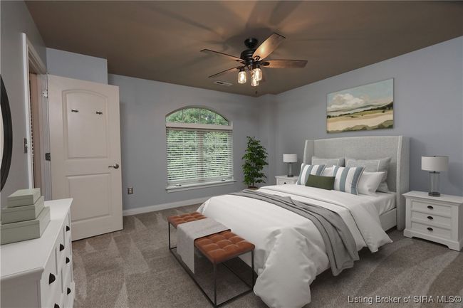 Virtually staged Bedroom 2 | Image 19