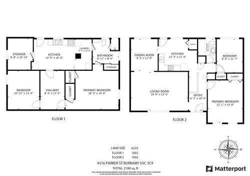 4516 Parker St, Burnaby, BC, V5C3C9 | Card Image