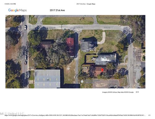 s-2517 21st Ave, Gulfport, MS, 39501-4926 | Card Image
