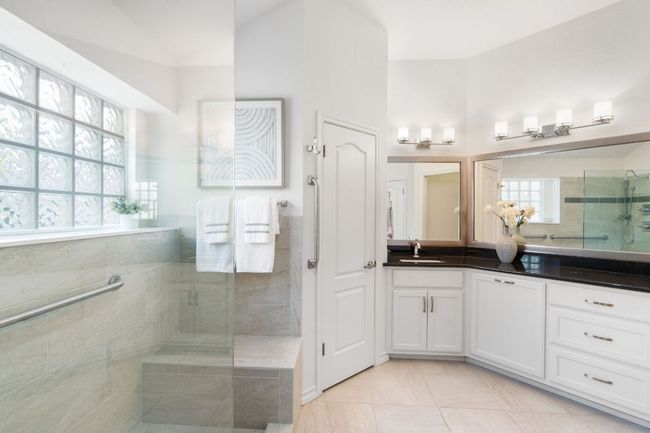 Primary bath updated with walk in shower | Image 11
