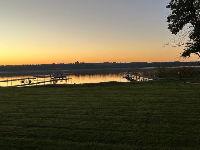 The owner's pictures with their dock in on the right with plenty of room for you boats, and water toys! | Image 35