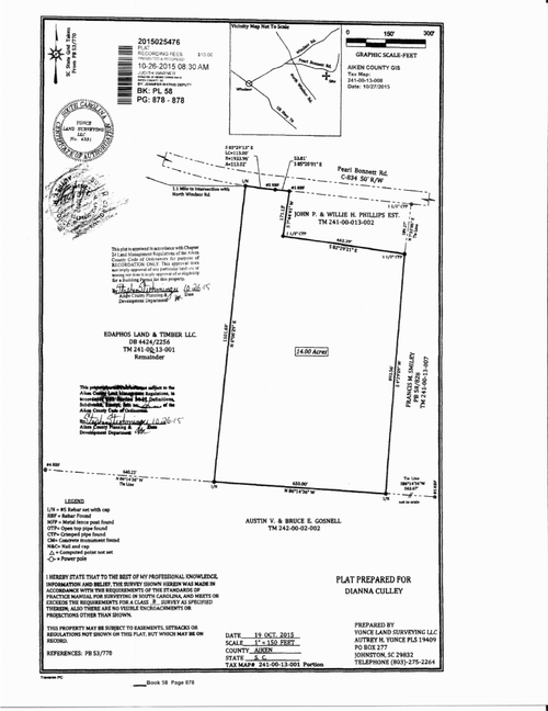 Tbd Pearl Bonnett Rd, Windsor, SC, 29856 | Card Image