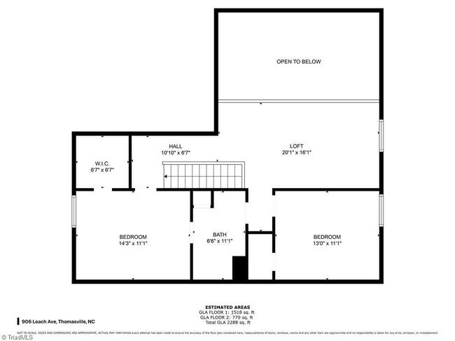 906 Leach Ave, House other with 3 bedrooms, 3 bathrooms and null parking in Thomasville NC | Image 45