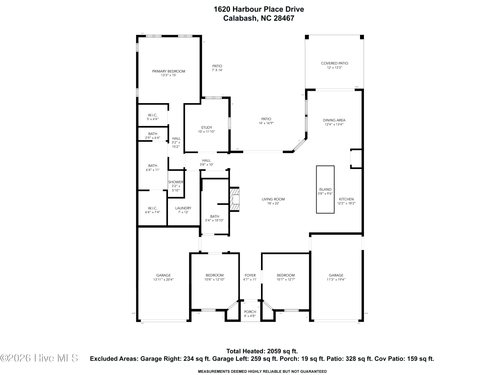 1620 Harbour Place Drive, Calabash, NC, 28467 | Card Image