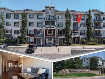 314 - 22 Auburn Bay Link Se, Condo with 1 bedrooms, 1 bathrooms and 1 parking in Calgary AB | Image 1