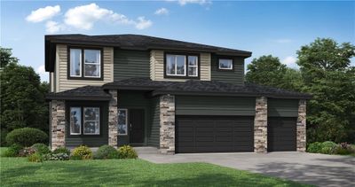 The Winfield in Modern Prairie front elevation style! | Image 1