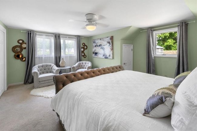 2nd Floor Bedroom featuring carpet floors and ceiling fan | Image 16
