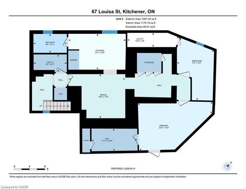c-67 Louisa St, Kitchener, ON, N2H5L9 | Card Image