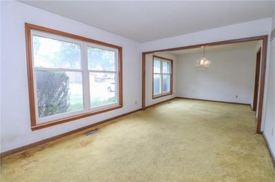 Unfurnished room with light carpet | Image 3