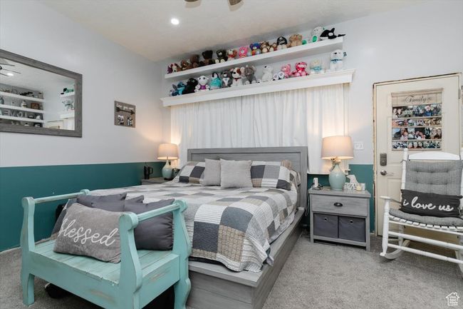 Bedroom featuring carpet | Image 14