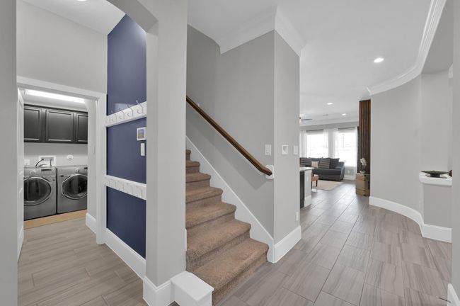 Storage space off garage entry for backpacks etc. | Image 22