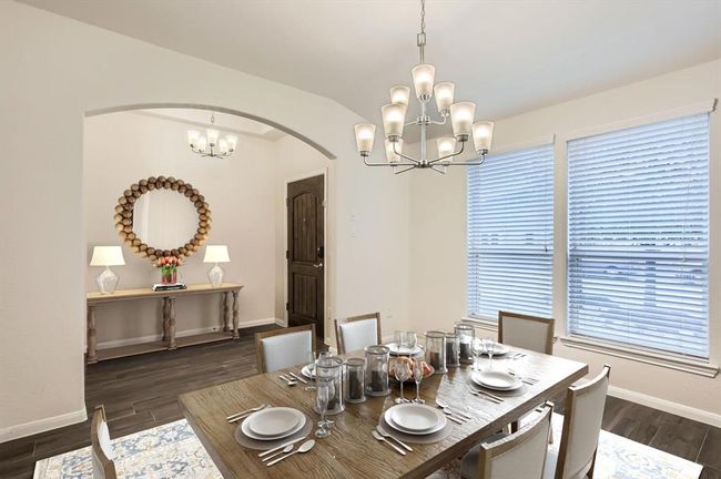 Dining room virtually staged | Image 5