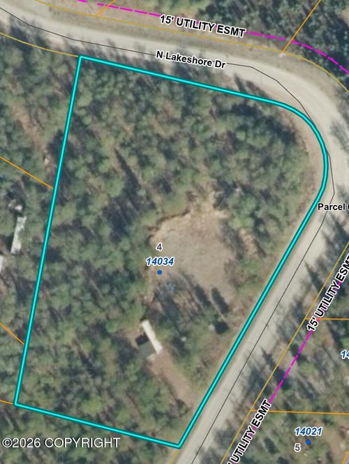14034 N Lakeshore Dr, Willow, AK, 99688 | Card Image