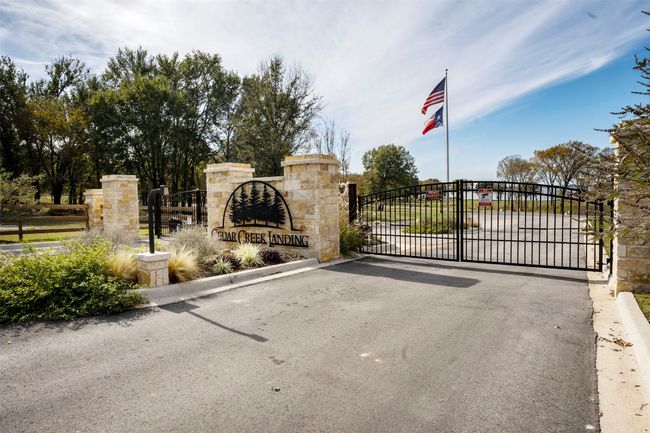 Gated Entrance into Cedar Creek Landing | Image 33