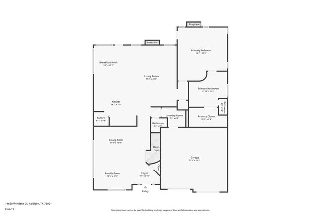 14620 Windsor Ct, House other with 3 bedrooms, 3 bathrooms and null parking in Addison TX | Image 22