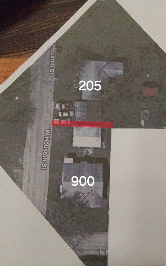 photo documents separation between the two properties and proof of previous residences established on each lot | Image 12