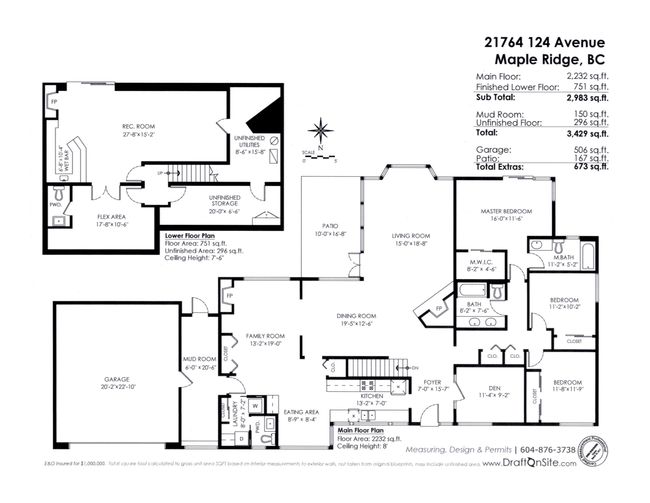 21764 124 Ave, House other with 3 bedrooms, 4 bathrooms and 8 parking in Maple Ridge BC | Image 39